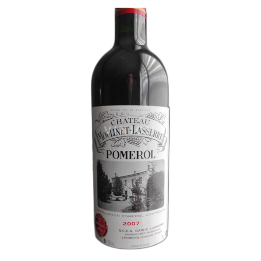 Bordeaux Pomerol Château Moulinet-Lasserre 2007