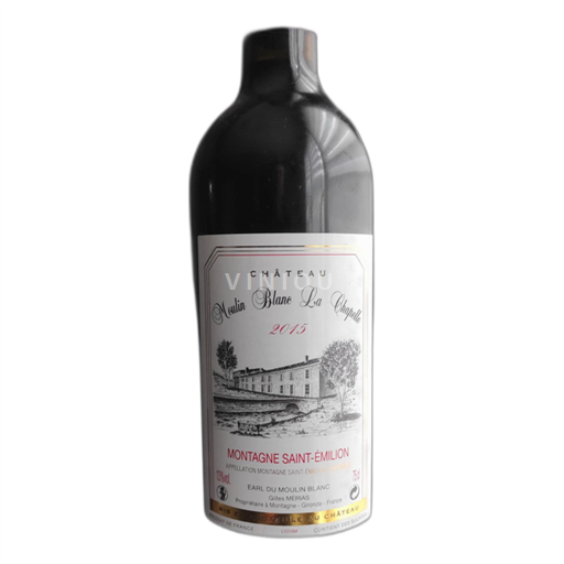 Bordeaux Montagne-saint-émilion Moulin Blanc La Chapelle 2015