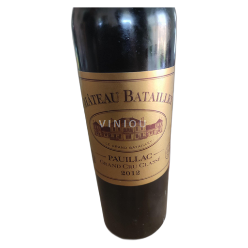 Bordeaux Pauillac Château Batailley 2012