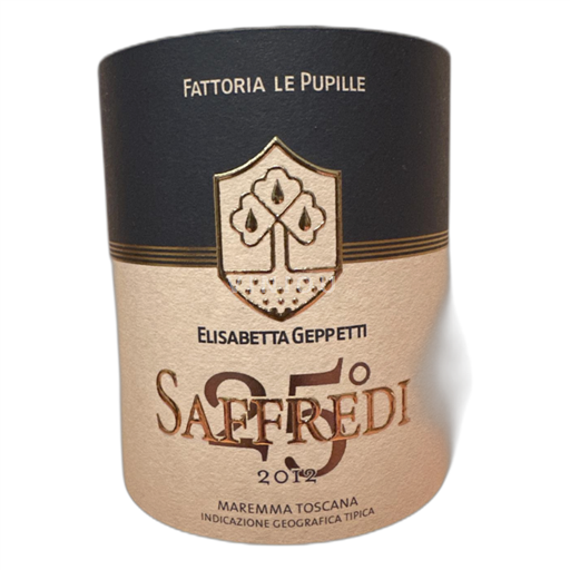Toskánsko Nespecifikováno Fattoria Le Pupille Saffredi 2012