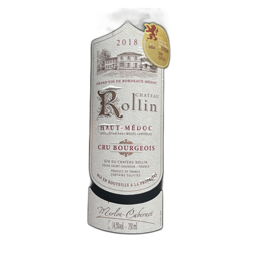 Bordeaux Haut-Médoc Château Rollin 2018