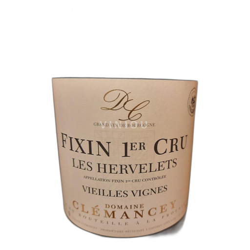 Vin Rouge sec Les Hervelets (Vieilles Vignes) Domaine Clémancey 2021 France Bourgogne Fixin AOC