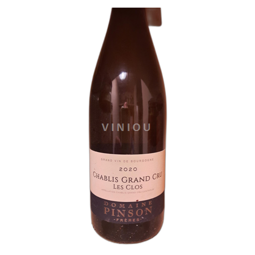 Borgoña Chablis Grand Cru Domaine Pinson Frères Les Clos 2020