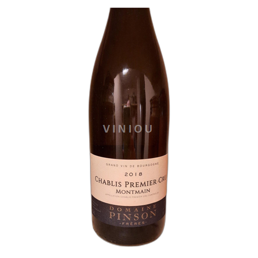 Borgoña Chablis Premier Cru Domaine Pinson Frères Montmain 2018