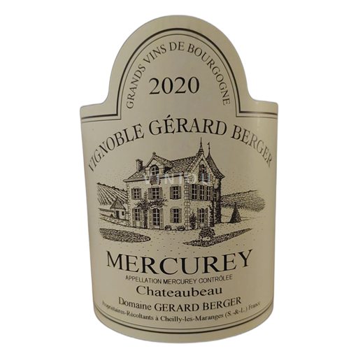 Borgoña Mercurey Vignoble Gérard Berger Chateaubeau 2020