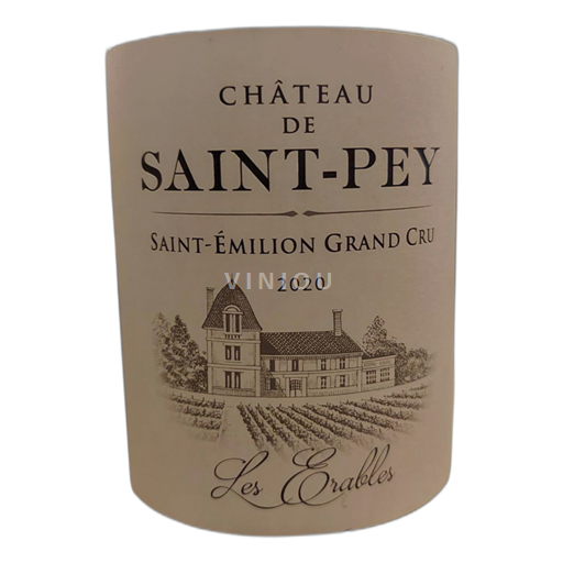 Bordeaux Saint-Émilion Grand Cru Château de Saint-Pey Les Erables 2020