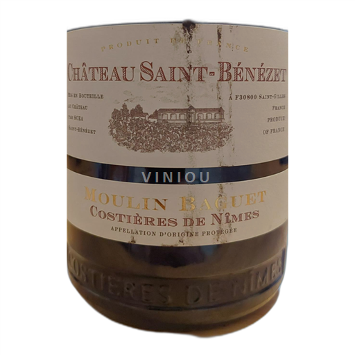 Valle del Ródano Costières de Nimes Château Saint-Bénezet Moulin Baguet 2023