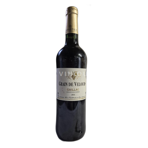 Lounais-Ranska Gaillac La Bastide de Lévis Grain de Velours 2016