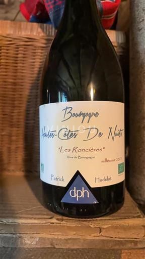 Burgundy Hautes Côtes de Nuits Patrick Hudelot Les Roncières 2023