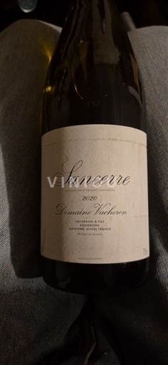 Thung lũng sông Loire Sancerre. Domaine Vacheron 2020