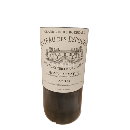 Bordeaux Graves-de-Vayres Château des Espoureys 2018