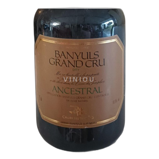 Roussillon Banyuls Grand Cru Cellier des templiers Ancestral 1996