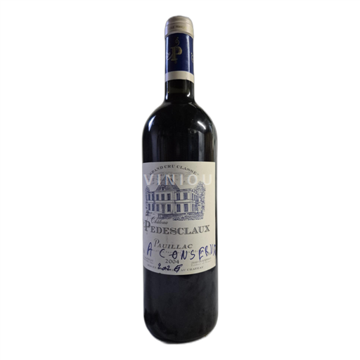 Bordeaux Pauillac Château Pedesclaux 2004