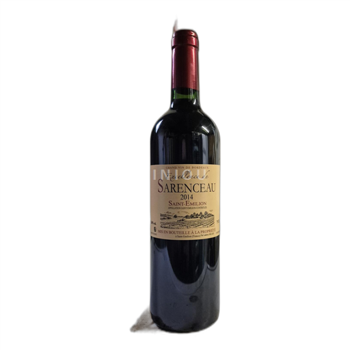 Bordeaux Saint-Émilion Sarenceau Excellence de Sarenceau 2014