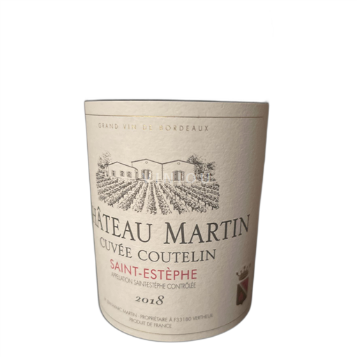 Bordeaux Saint-Estèphe Château Martin Coutelin 2018