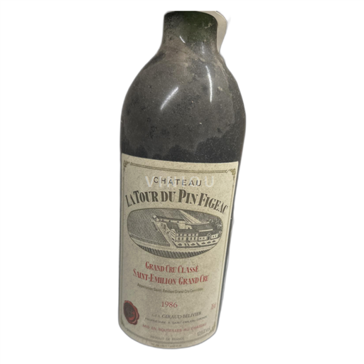 Bordeaux Saint-Émilion Grand Cru Château La Tour du Pin Figeac 1986