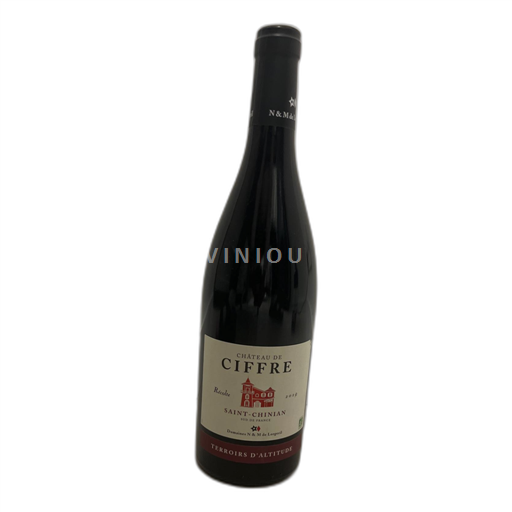 Languedoque Saint-Chinian Château de Ciffre Terroirs d'Altitude 2019