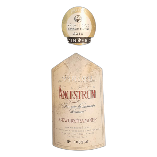 Alsace Määrittelemätön Cave des Vignerons de Pfaffenheim Ancestrum 2013