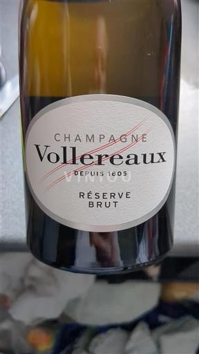 Champaña Champán Vollereaux Réserve Brut Sin añada