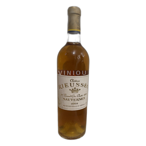 Bordeaux Sauternes Château Rieussec 2003