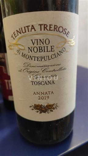 Toskánsko Vino Nobile di Montepulciano Tenuta TreRose 2019