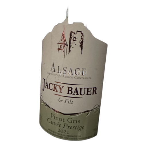 Alsasko Rulandské šedé Jacky Bauer Prestige 2021