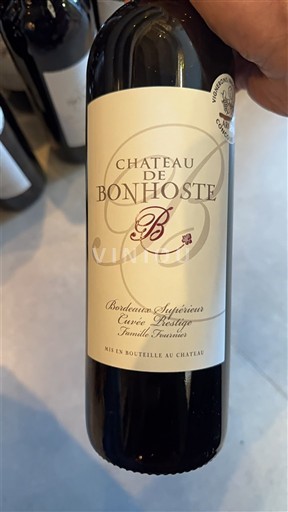 Bordeaux Bordeaux Supérieur Château de Bonhoste Prestige 2020