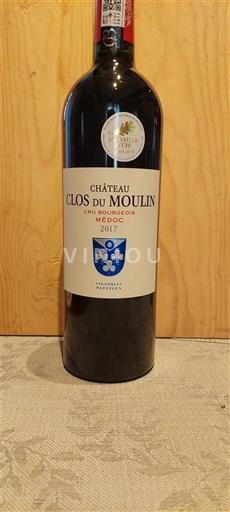 Bordeaux Médoc Chateau clos du moulin 2017