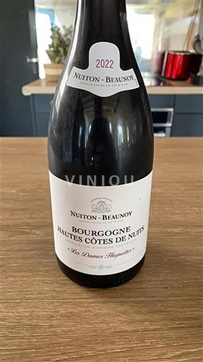 Burgundy Hautes Côtes de Nuits Nuiton-Beaunoy Les Dames Huguettes 2022