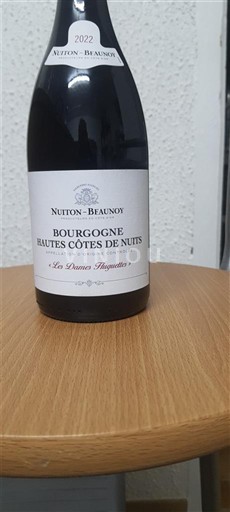 Bourgogne Hautes Côtes de nuits Nuiton-Beaunoy Les Dames Huguettes 2022