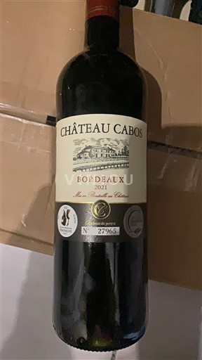 Bordeaux Château Cabos 2021