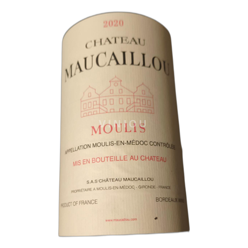 Bordeaux Moulis-en-Médoc Château Maucaillou 2020