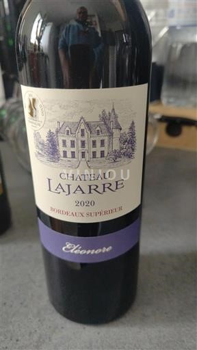 Bordeaux Bordeaux Supérieur Château Lajarre Eléonore 2020