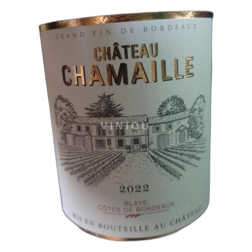 Bordéus Blaye-Côtes-de-Bordéus Château Chamaille 2022