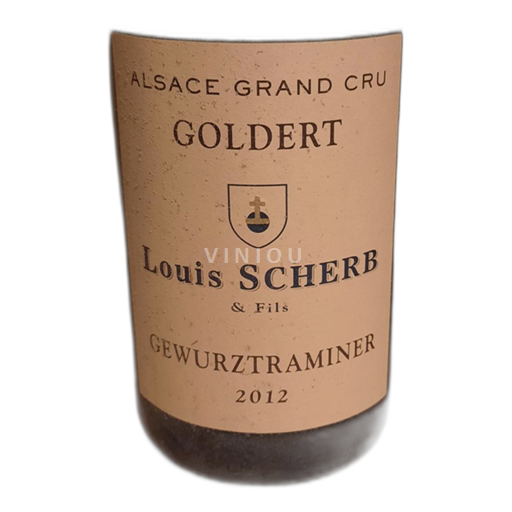 Alsacia Alsacia Gran Cru Louis Scherb & Fils Gewurztraminer Grand Cru Goldert 2012