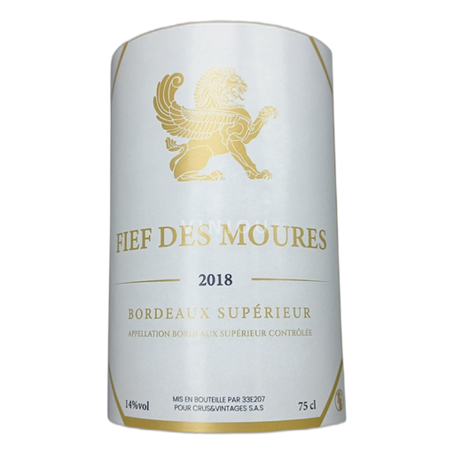 Bordeaux Bordeaux Supérieur Fief des Moures 2018