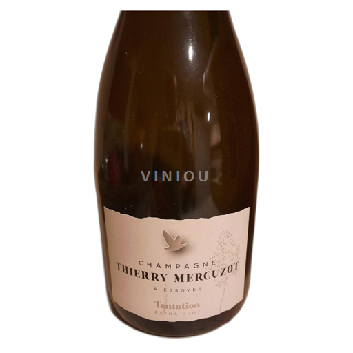 Champagne Sâm-panh Thierry Mercuzot Tentation Extra-Brut Không niên vụ