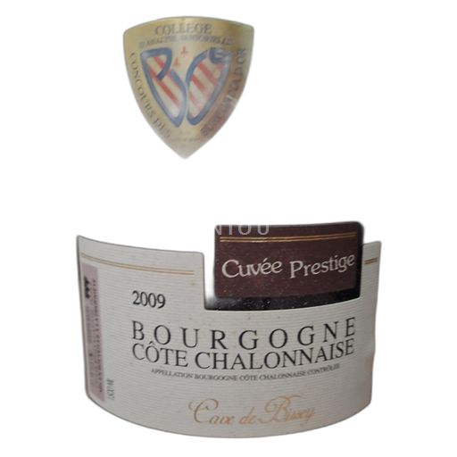 Bourgogne Bourgogne Côte Chalonnaise Cave de Bissey Prestige 2009