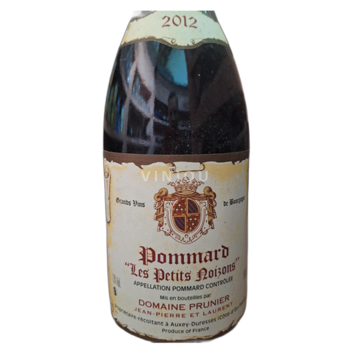 Bourgogne Pommard Domaine Prunier Les Petits Noizons 2012