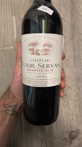 Bordeaux Château Tour Servan 1999