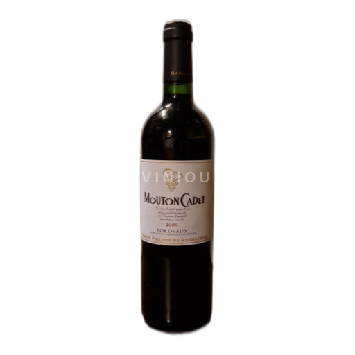 Bordeaux Baron Philippe de Rothschild Mouton Cadet 2009