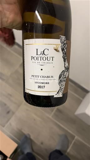 Borgogna Petit-chablis L&C Poitout Sycomore 2017