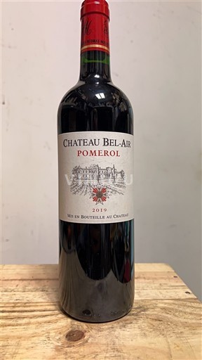 Bordeaux Pomerol chateau bel air 2019