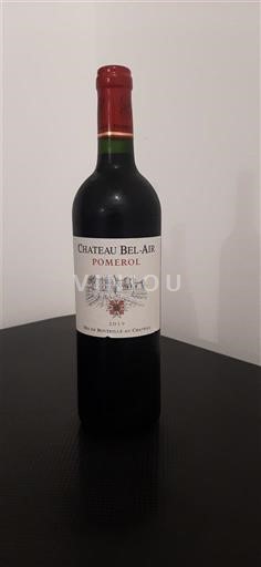 Bordeaux Pomerol chateau bel air 2019