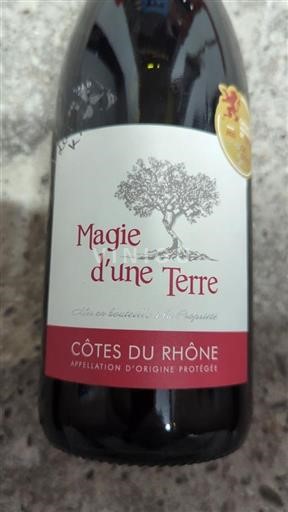 Rhône-dalen Côtes-du-Rhône Magie d'une Terre Ikke årgangsbestemt