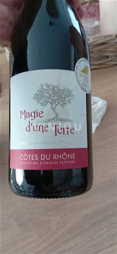 Valle del Ródano Côtes del Ródano Magie d'une Terre Sin añada