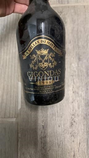 Rhône-dalen Gigondas La Vallée du Mistral 1998