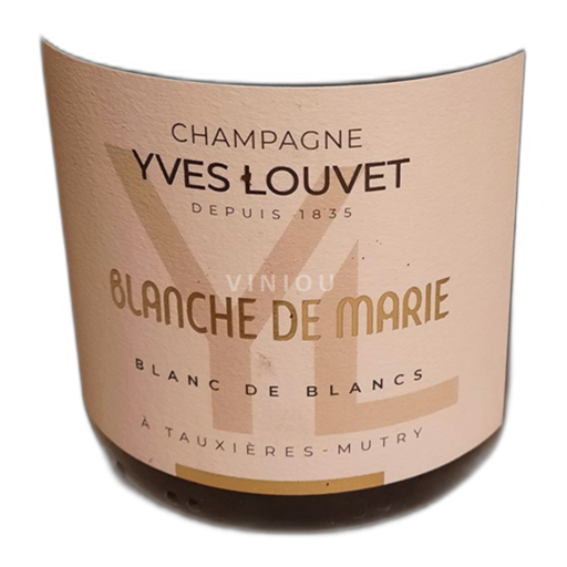 Champagne Champagner Yves Louvet Blanche de Marie (Blanc de Blanc) Ohne Jahrgang