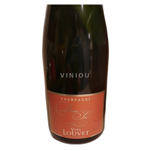 Champagne Champagner Yves Louvet Demi-Sec Ohne Jahrgang