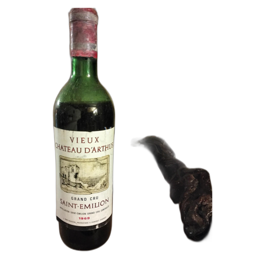 Bordeaux Saint-Émilion Château d'Arthus 1969